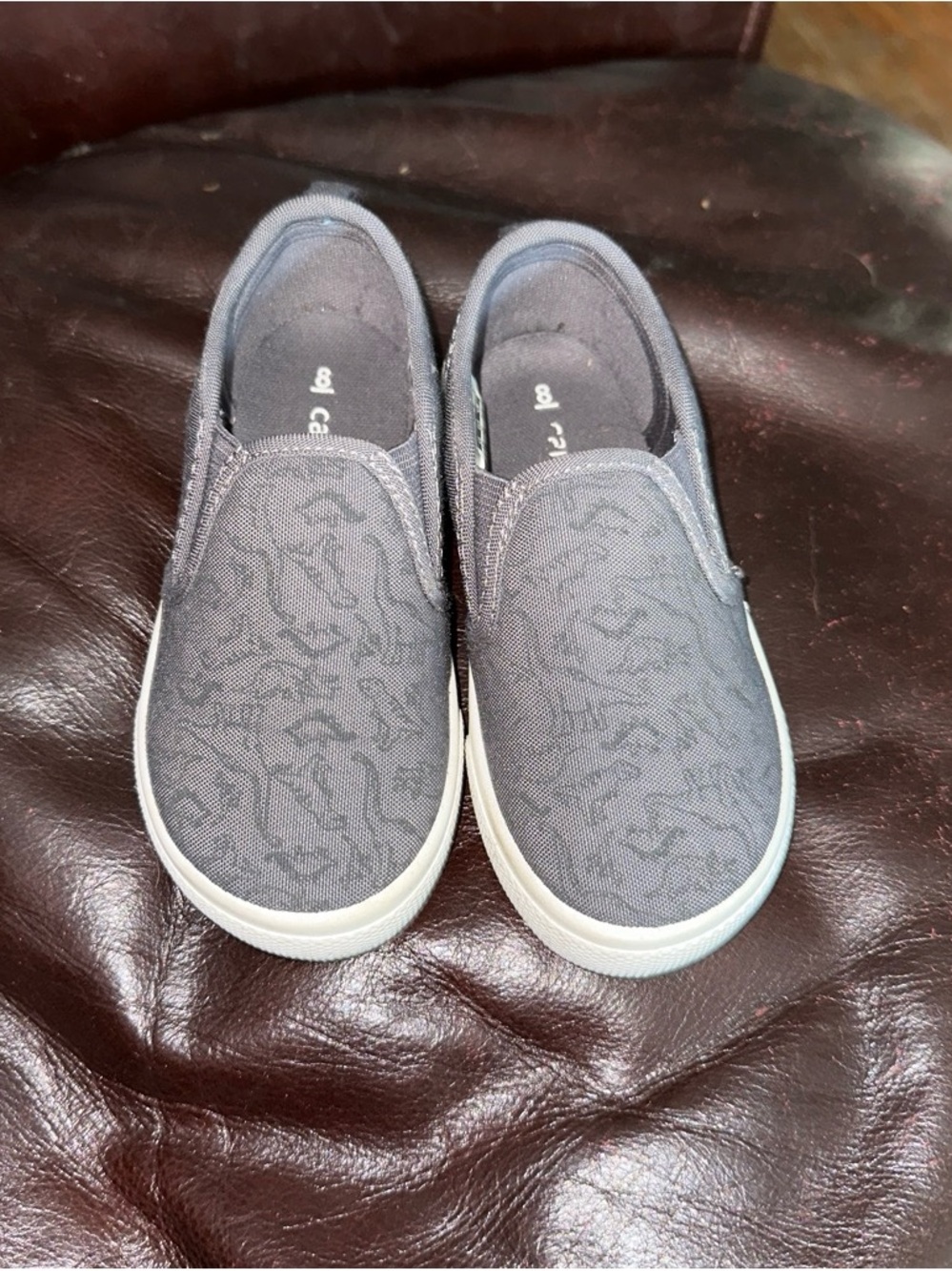 Carter's Kids Gray Slip-On Sneakers